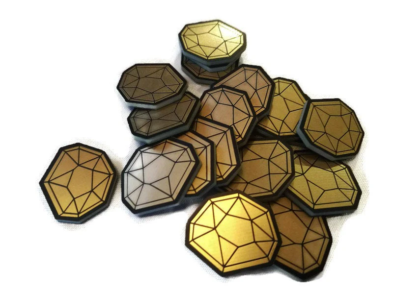 Keyforge Keys, AEmber and Damage 2 Player Token Set - Image 5